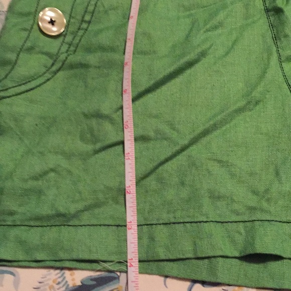 High Waisted Linen Shorts - Picture 4 of 4